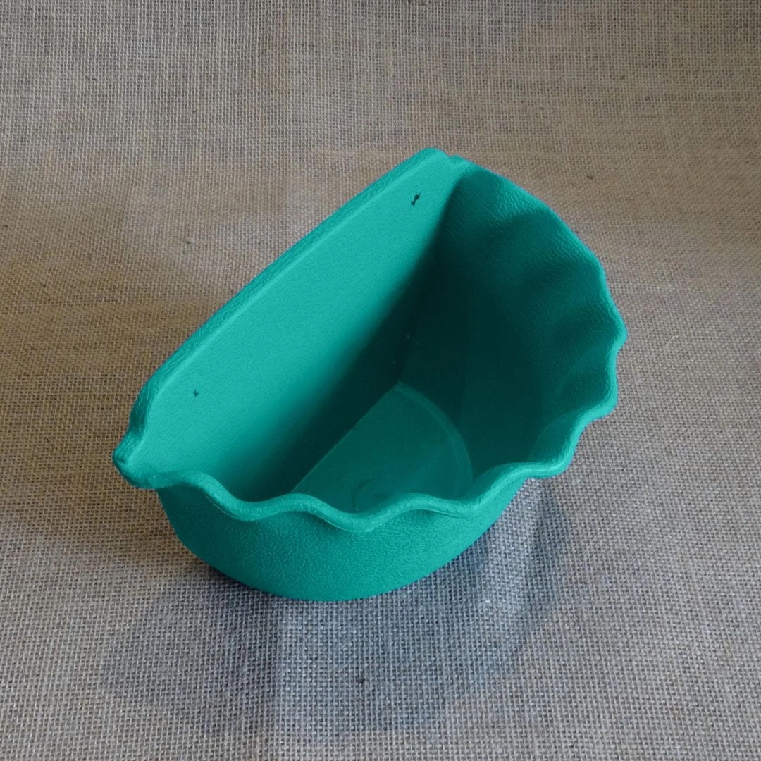 Plastic Sapphire Wall Pot,Dia-9 Inch
