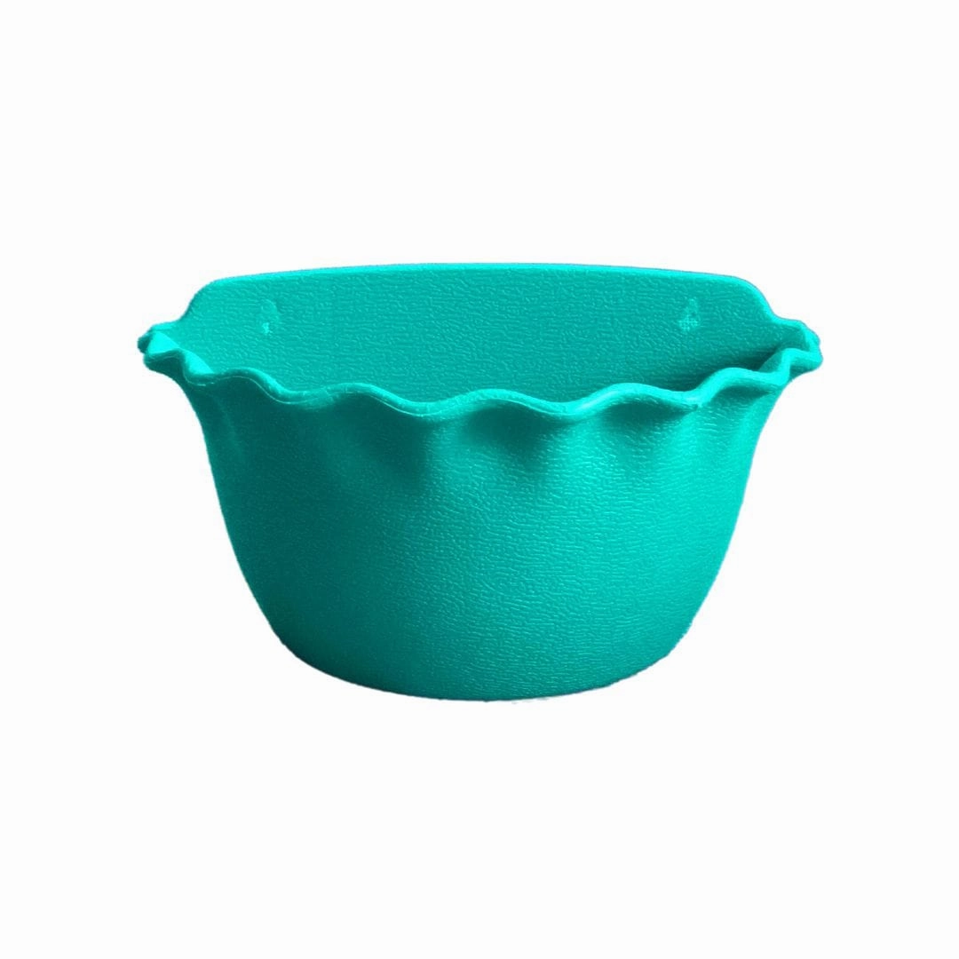 Plastic Sapphire Wall Pot,Dia-9 Inch