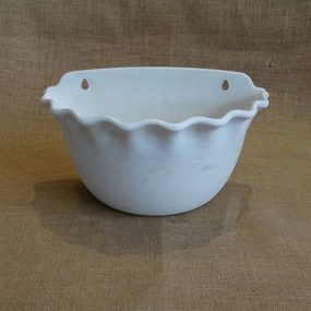 Plastic Sapphire Wall Pot,Dia-9 Inch classic flowerpot  