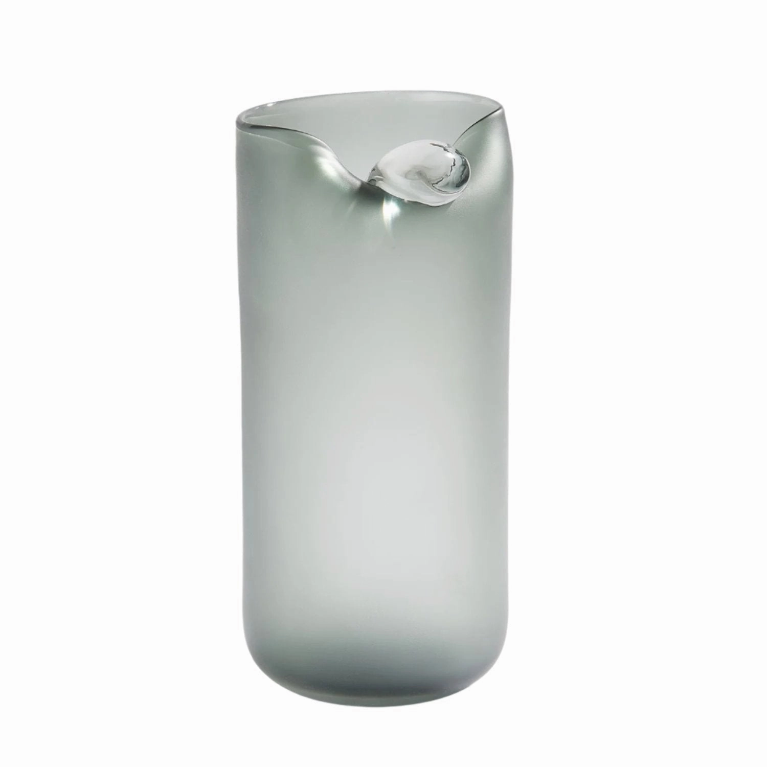 Poise - Grey Vase Large mini ornamental plant  