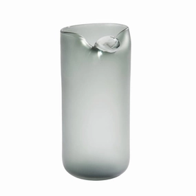 Poise - Grey Vase Large mini ornamental plant  