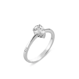 Ponte Vecchio Benvenuto 18ct White Gold 0.31ct Diamond Ring