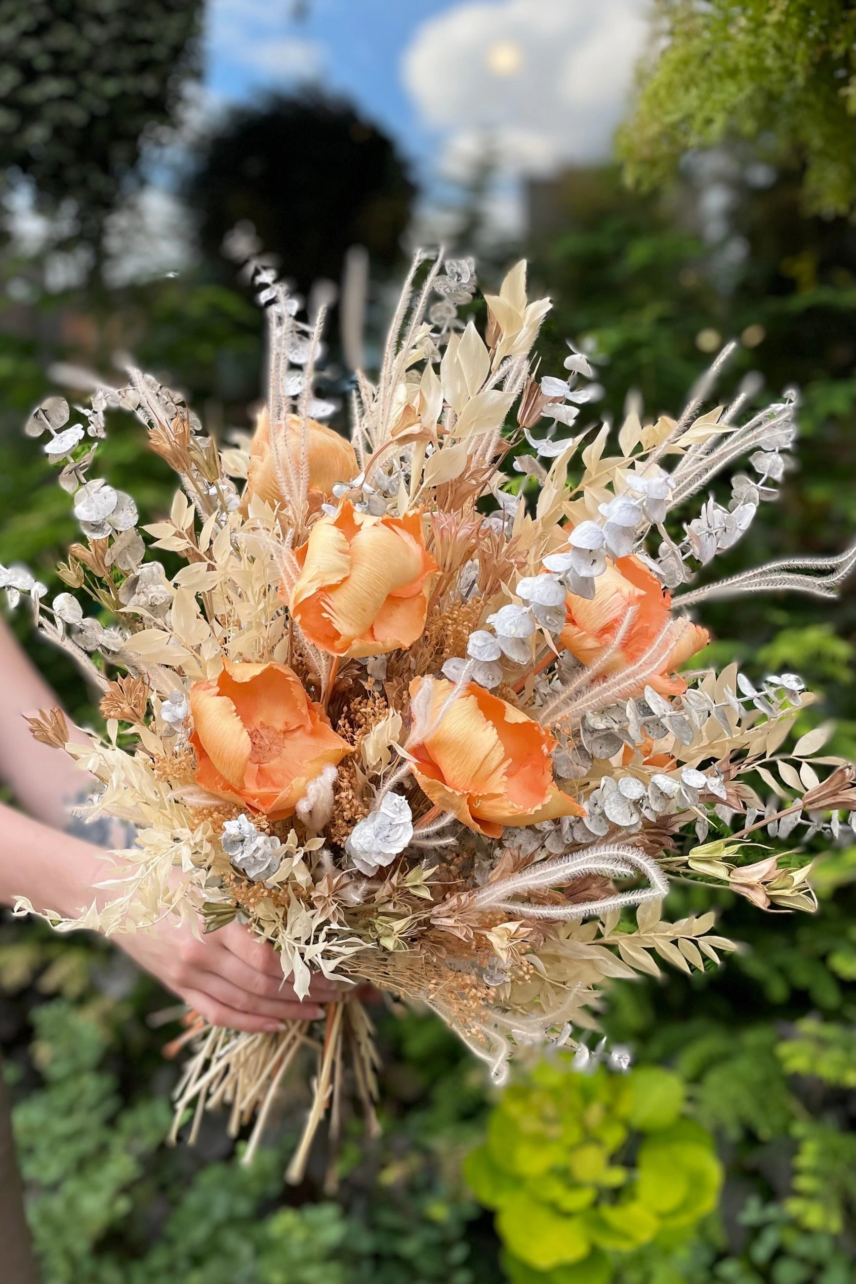 Preserved Arrangement Creamsicle