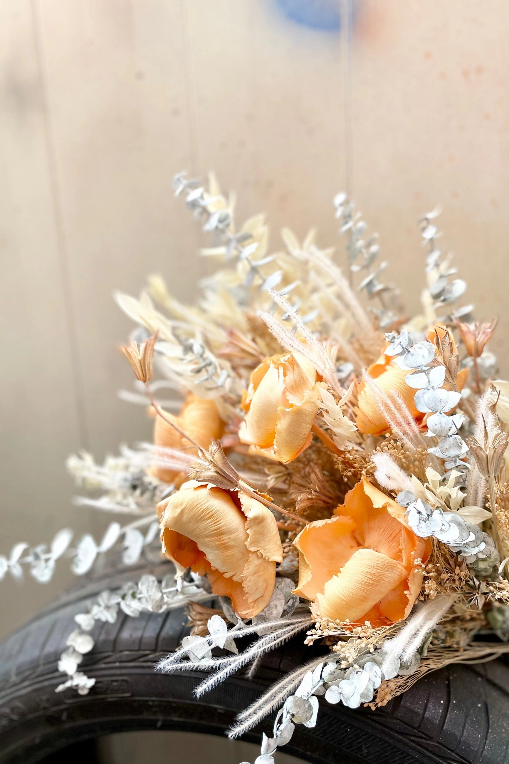 Preserved Arrangement Creamsicle