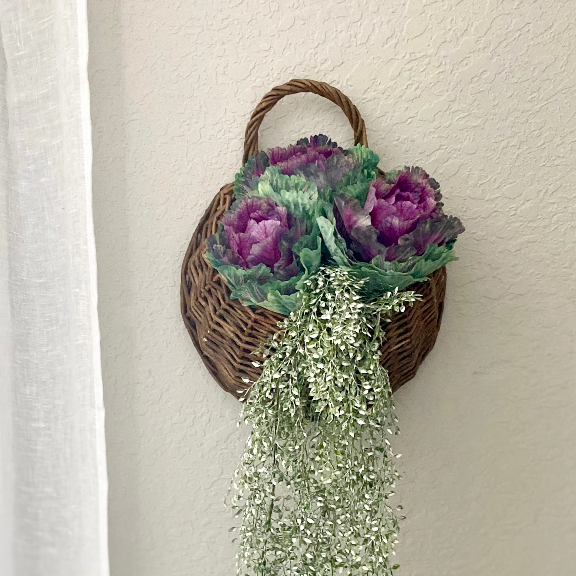 Purple Real Touch Cabbage Pick