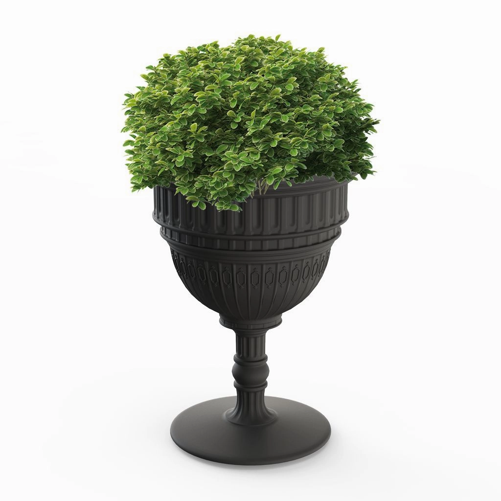 Qeeboo Capitol Planter/Champagne Cooler ?x H 44x60 Cm, Black