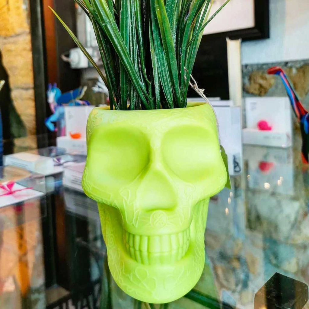 Qeeboo Mexico Planter And Pen Holder Xs, Lime