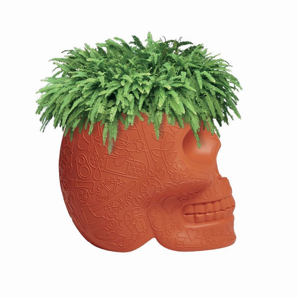 Qeeboo Mexico Planter/Champagne Cooler, Terracotta