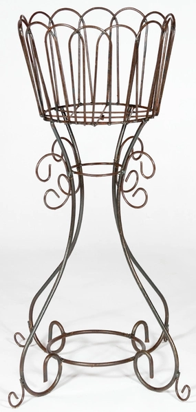 Rd. Plant Stand W. Deep Basket cactus succulent plant  