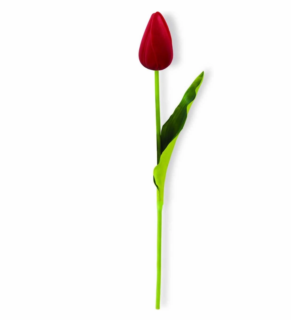 Red Real Touch Tulip Bundle
