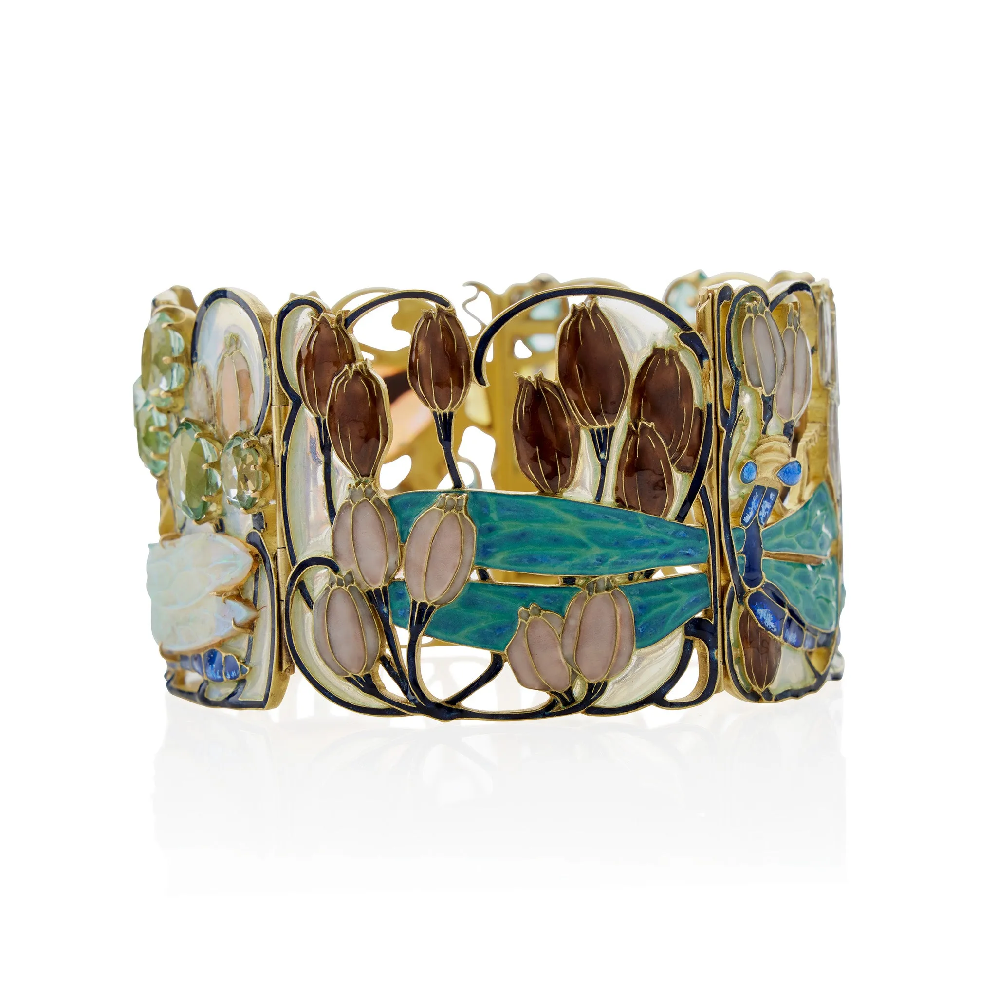 Ren?? Lalique "Dragonfly" Bracelet