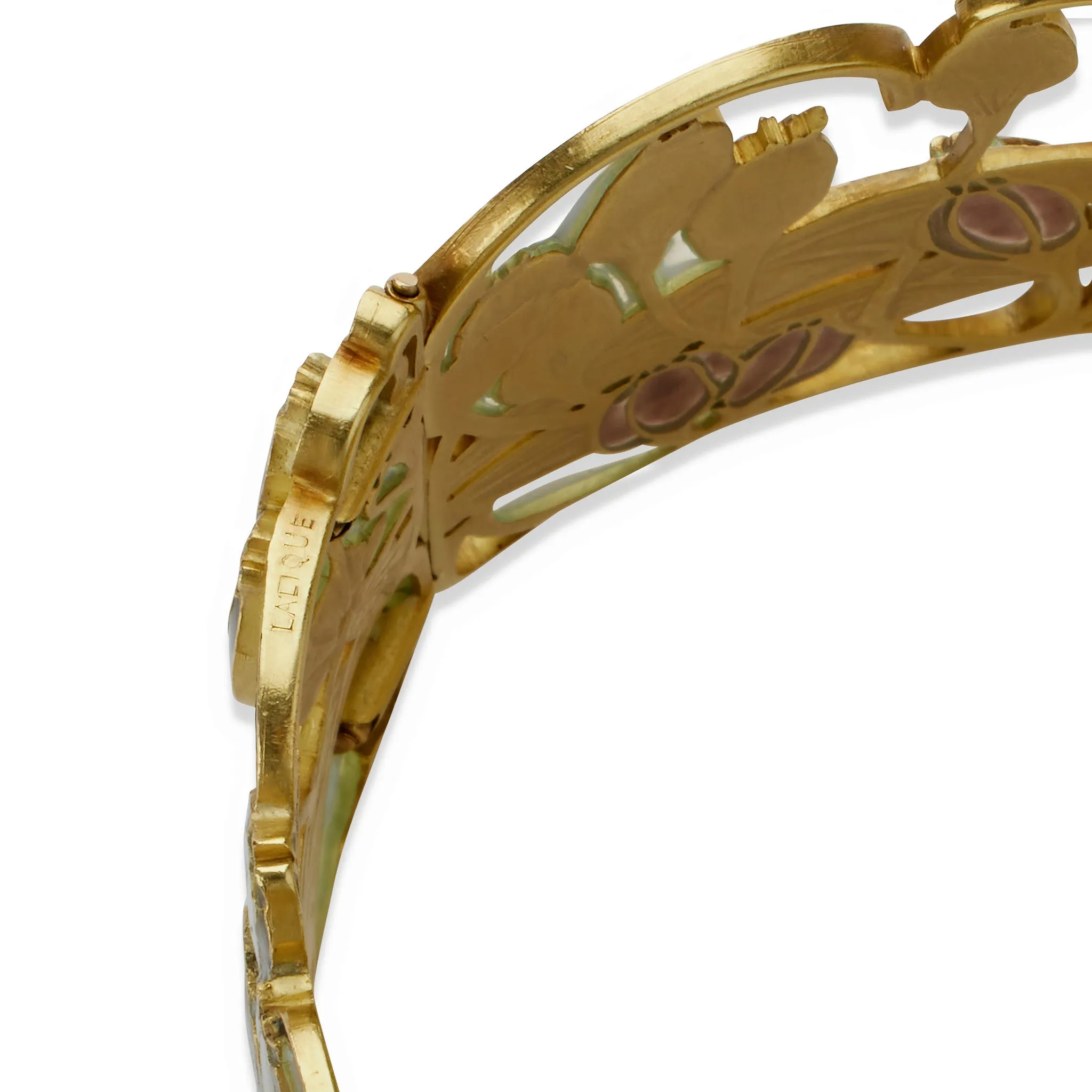 Ren?? Lalique "Dragonfly" Bracelet