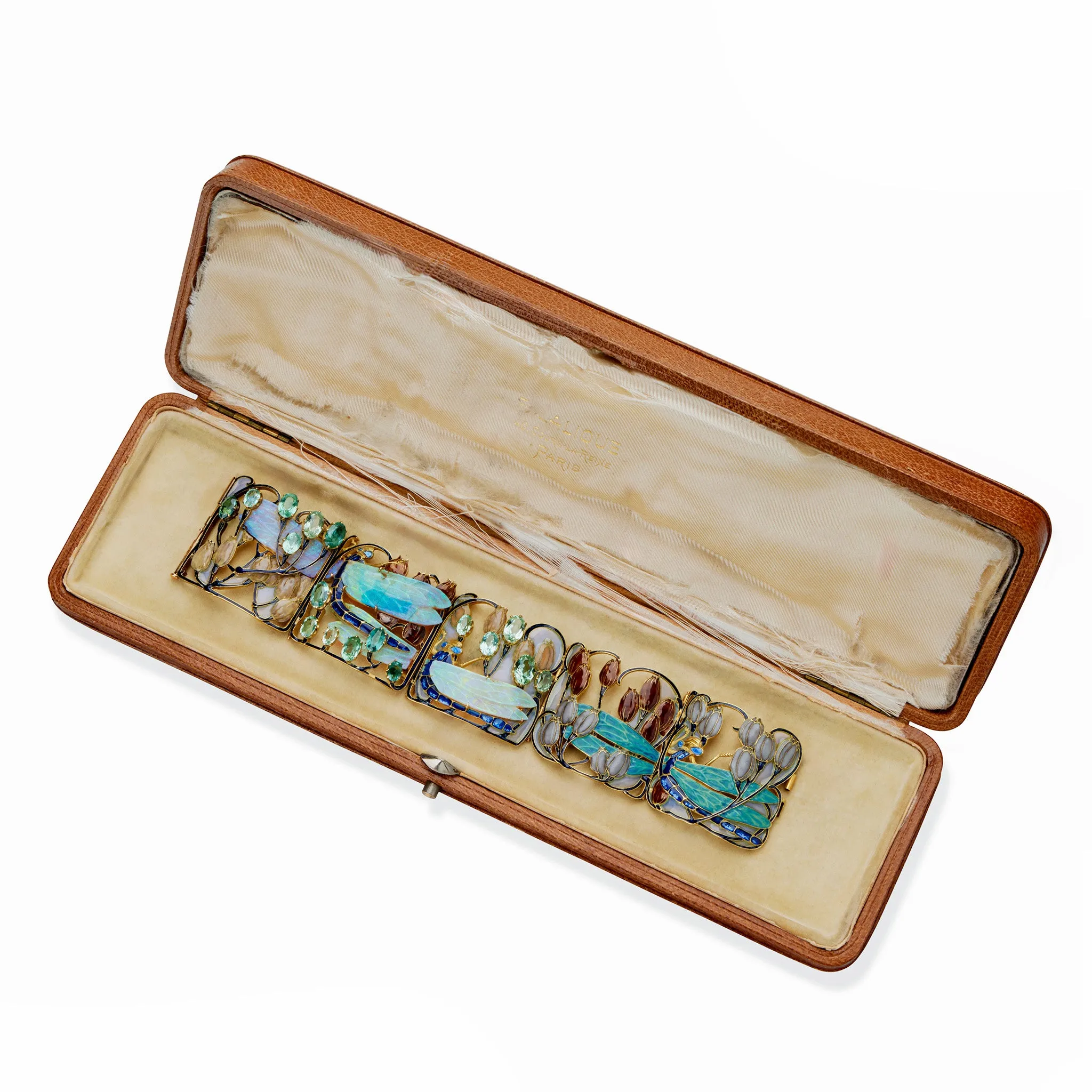 Ren?? Lalique "Dragonfly" Bracelet