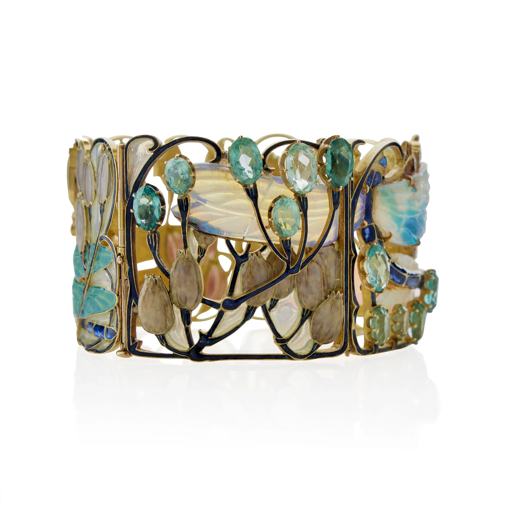 Ren?? Lalique "Dragonfly" Bracelet