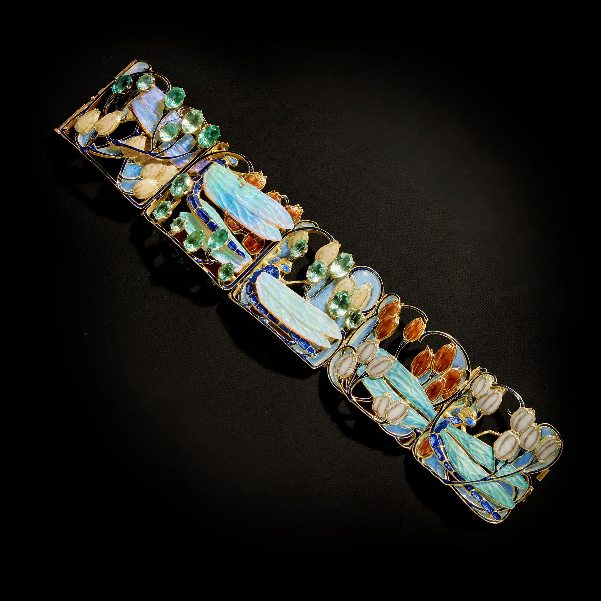 Ren?? Lalique "Dragonfly" Bracelet