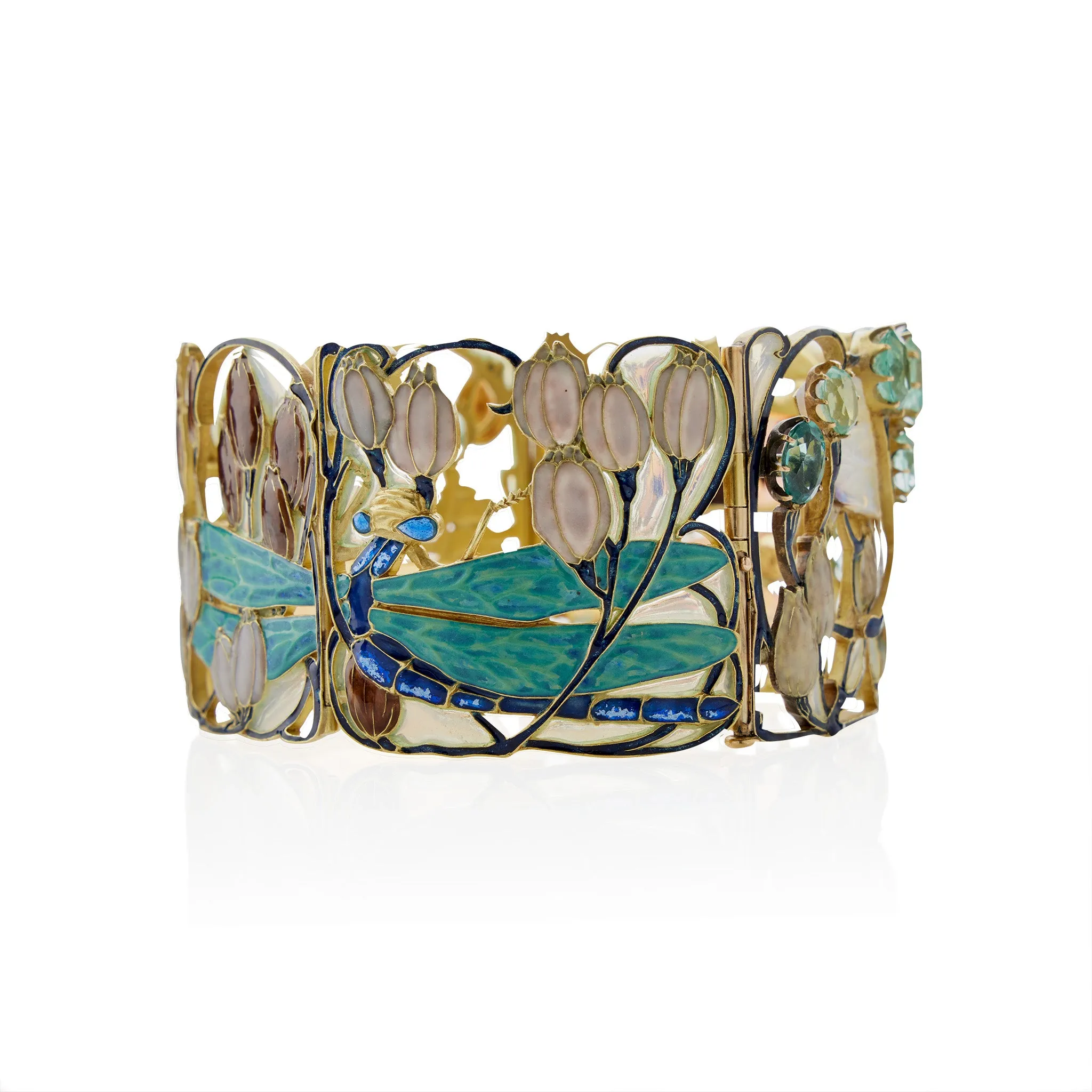 Ren?? Lalique "Dragonfly" Bracelet