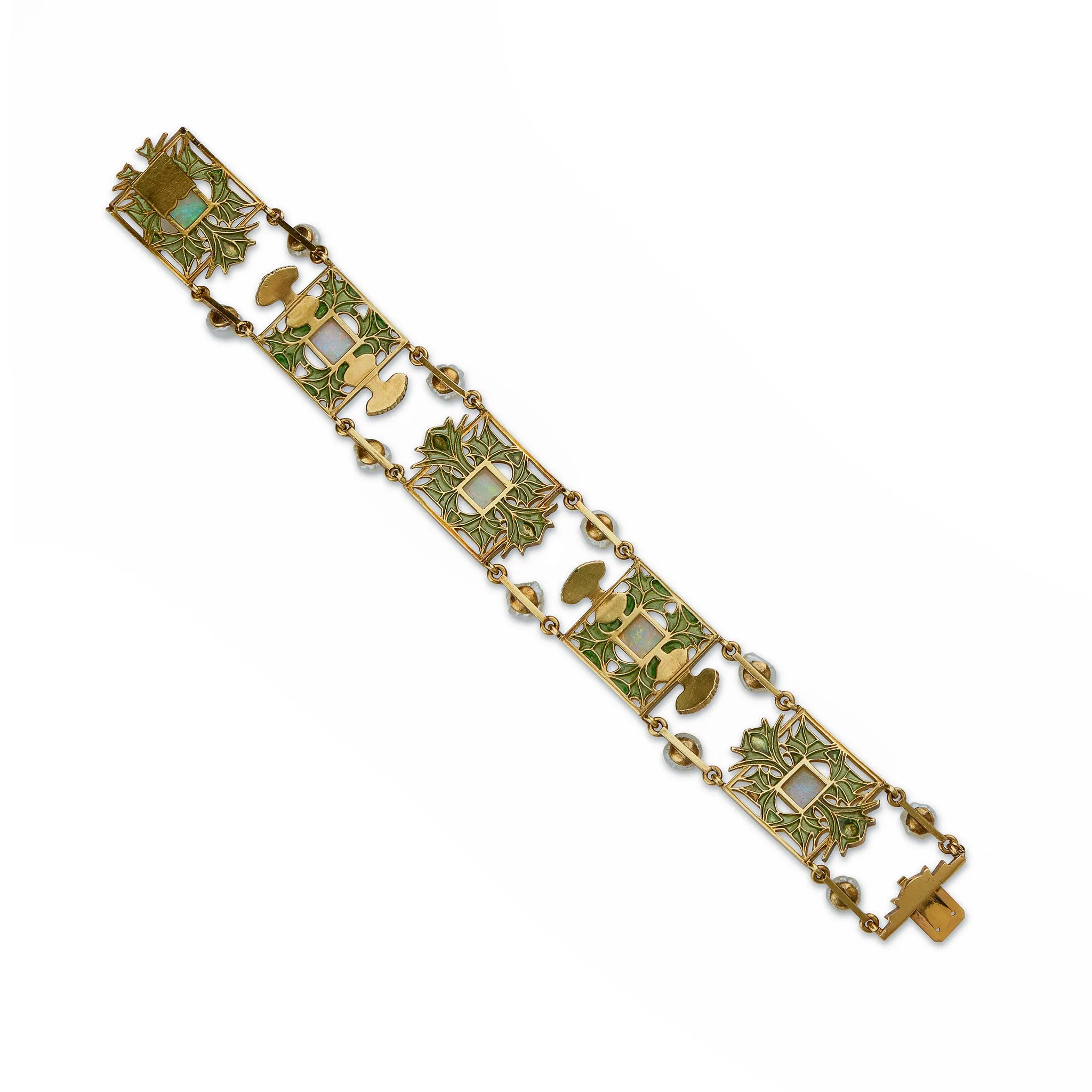 Ren Lalique "Thistle of Lorraine" Bracelet