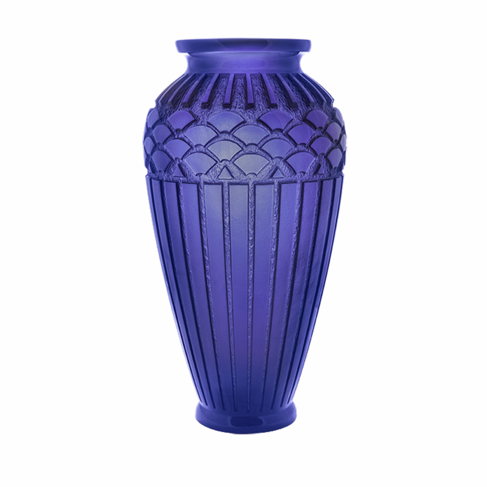 Rhythms - Large Blue Vase mini ornamental plant  
