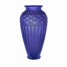 Rhythms - Large Blue Vase mini ornamental plant  