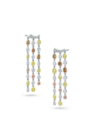 Rivire Multicolor Diamond Earrings
