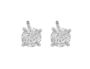 Rivire Platinum 0.48ctw Diamond Studs