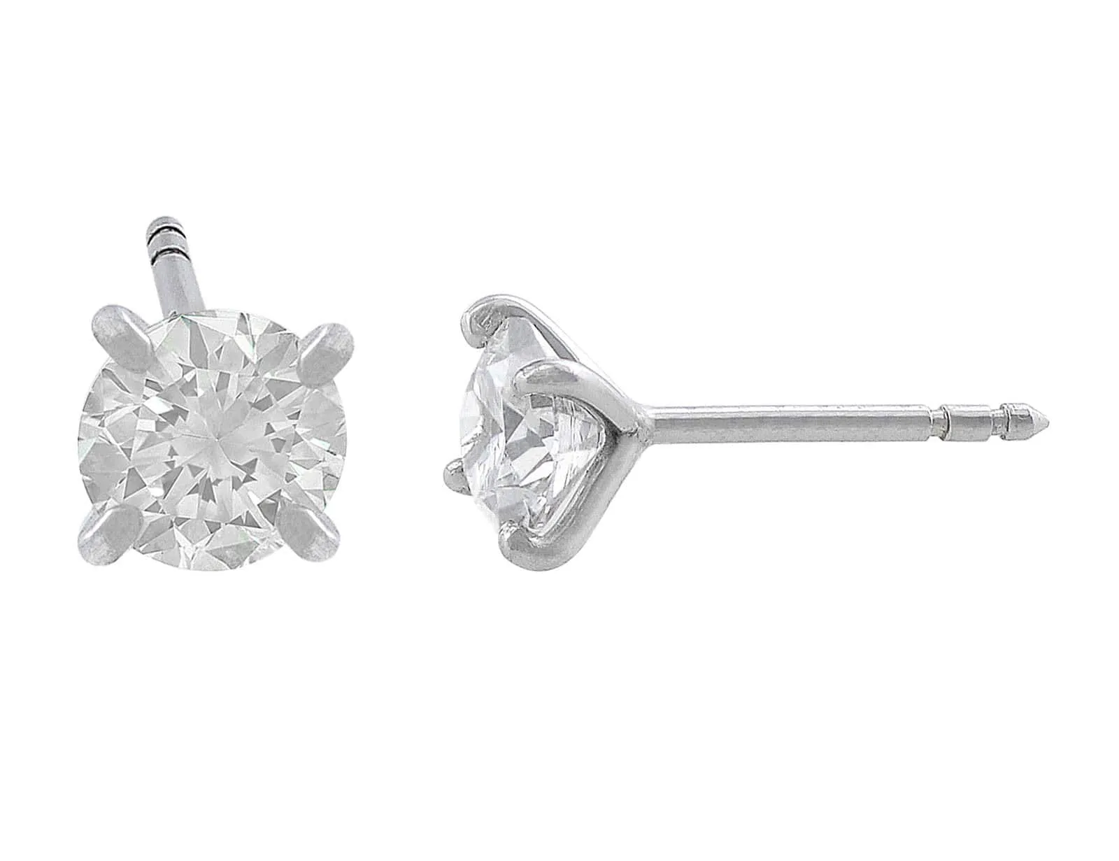 Rivi??re Platinum 0.48ctw Diamond Studs
