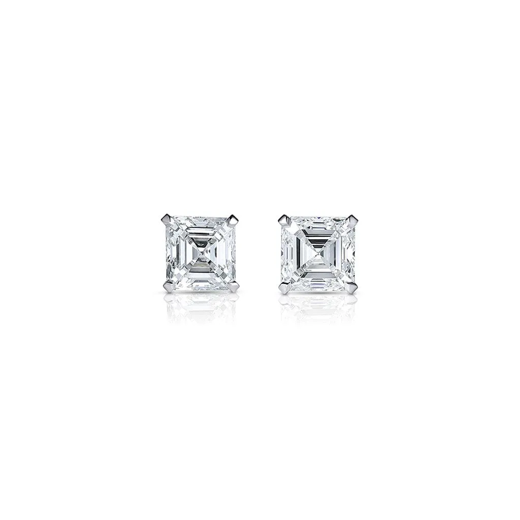 Rivi??re Platinum 10.18ctw Diamond Stud Earrings, GIA Certified