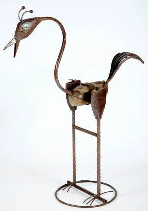 Rock Bird dried flower branch  