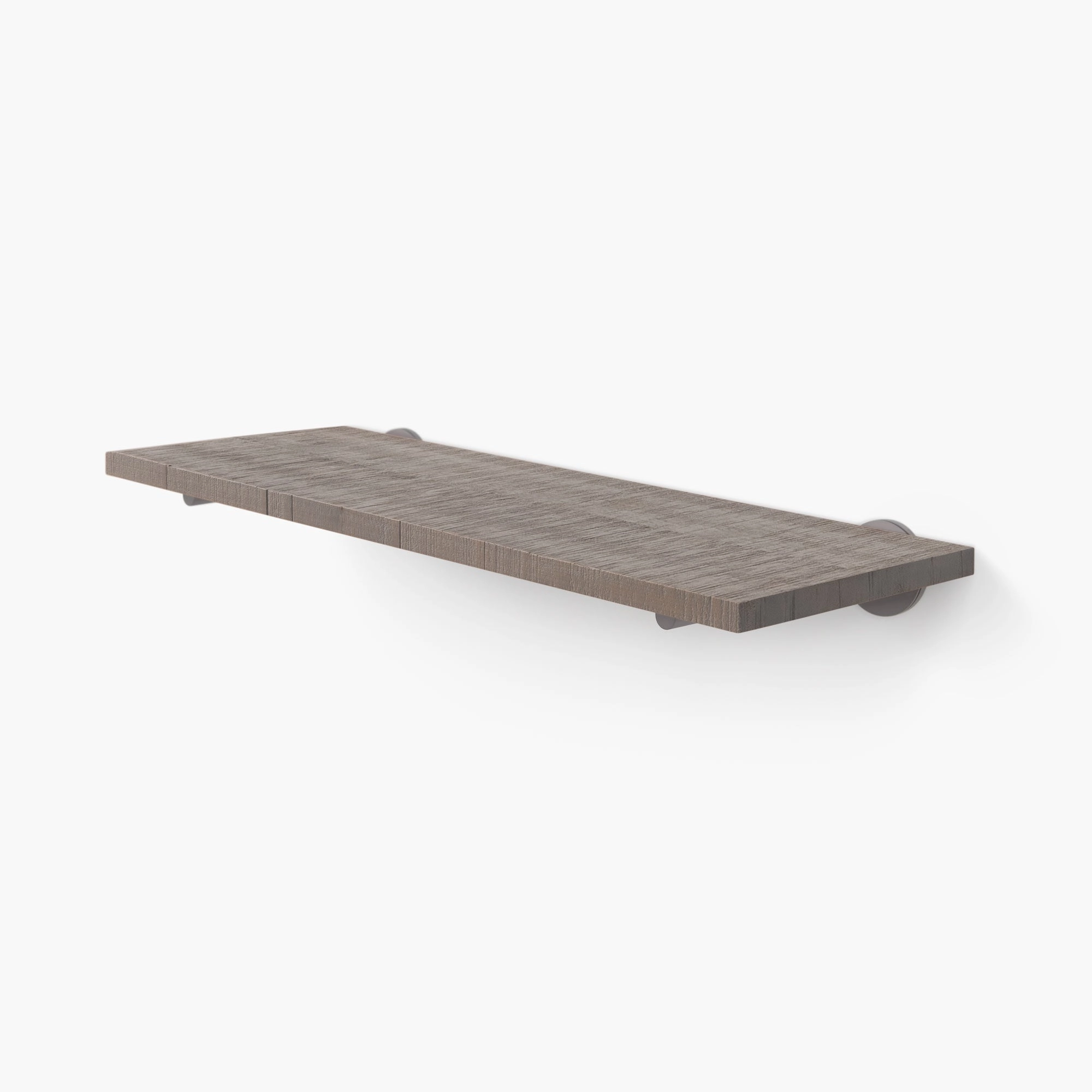 Roderick Hatch Grey Rustic Wall Shelf