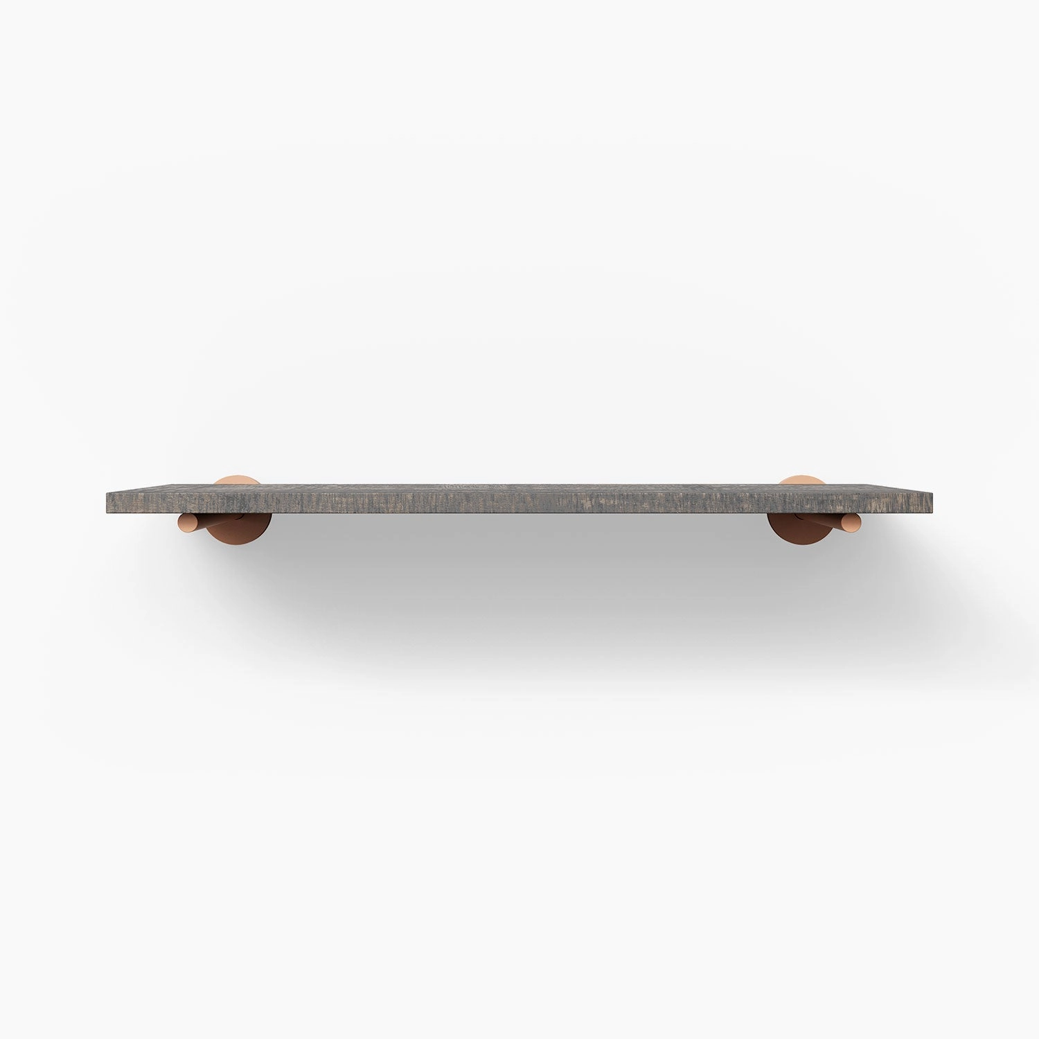 Roderick Hatch Grey Rustic Wall Shelf traditional flower vase  