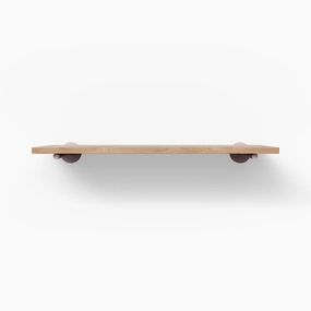 Roderick Maple Wall Shelf traditional flower vase  