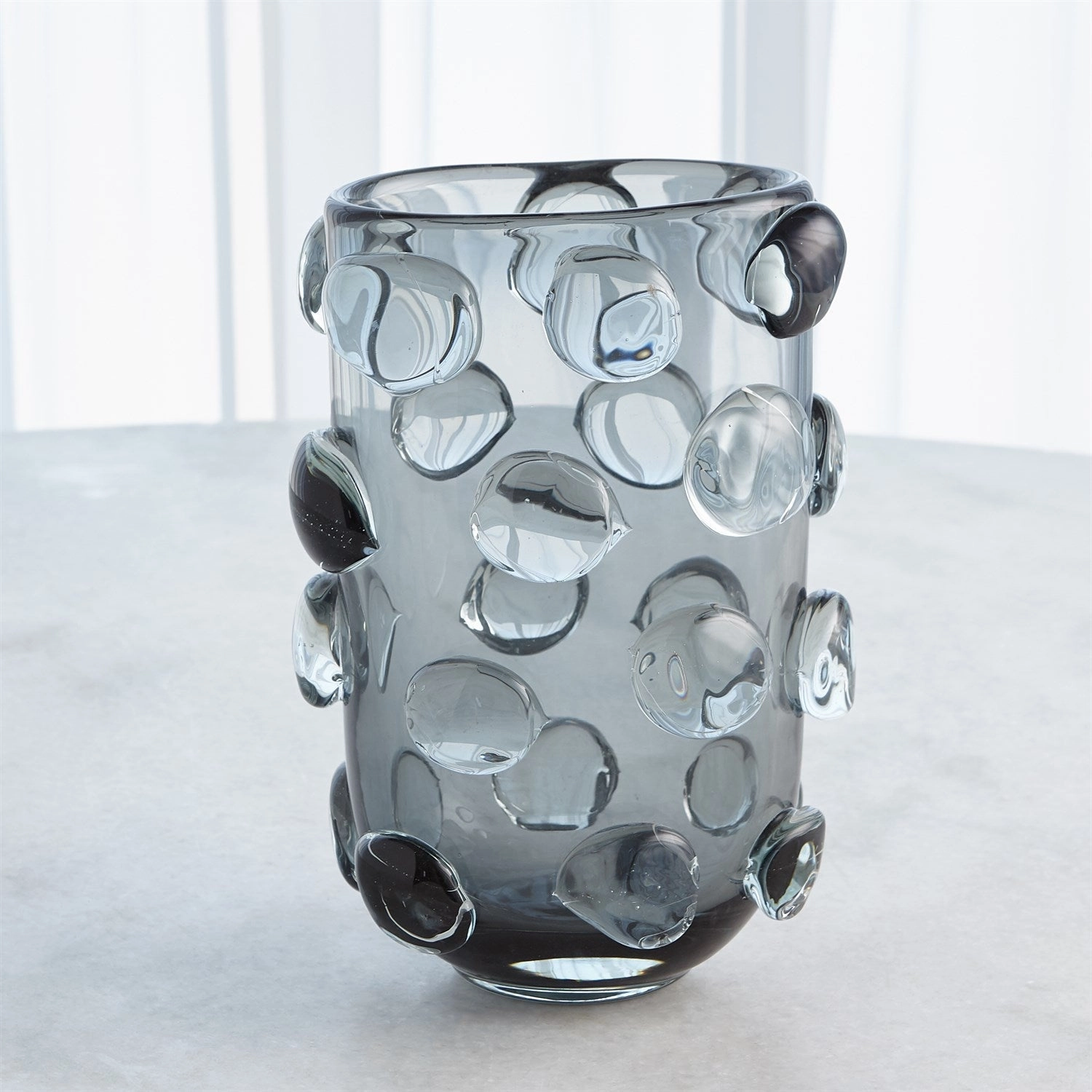 Rondelle - Grey Vase Large