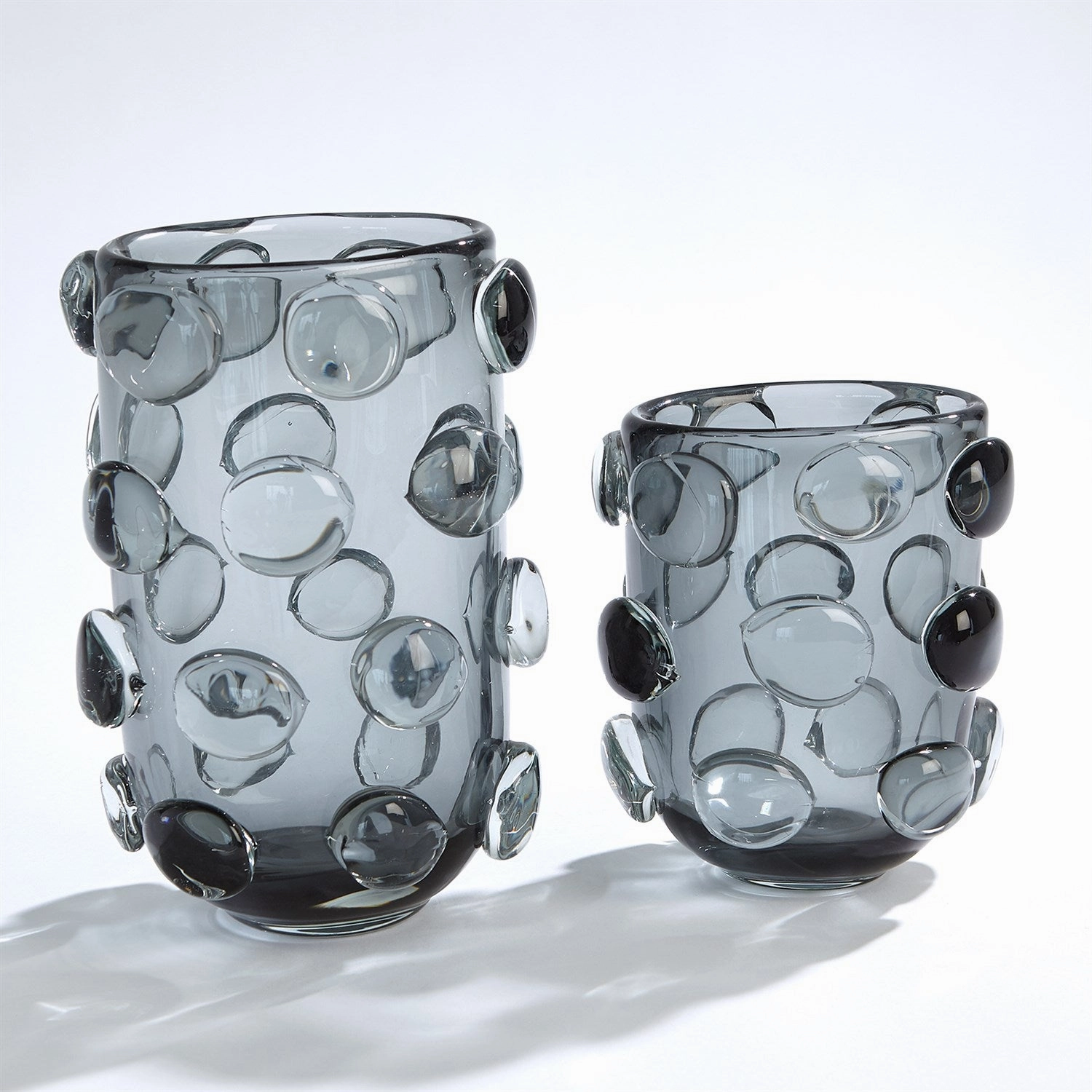 Rondelle - Grey Vase Small