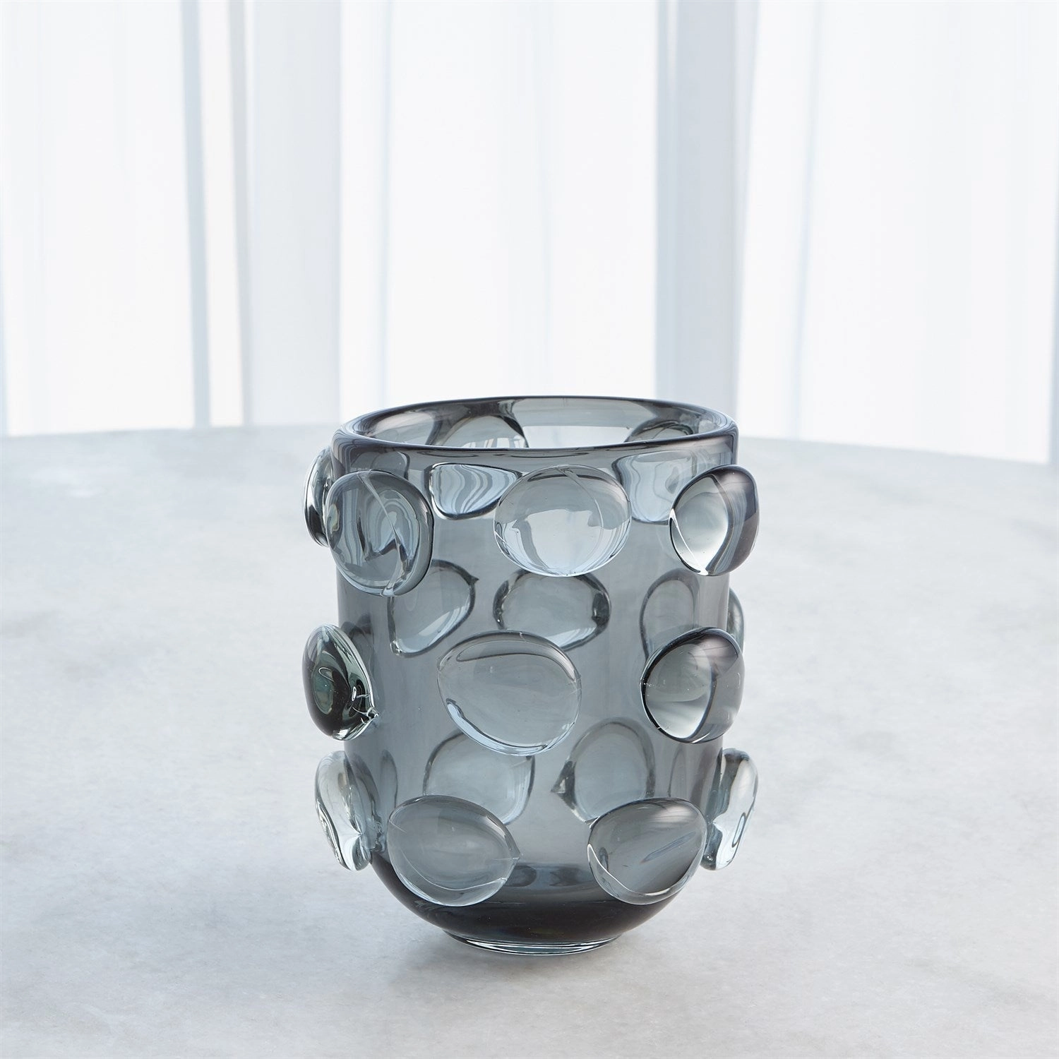 Rondelle - Grey Vase Small