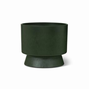 Rosendahl Ro Flowerpot ?19 Cm, Dark Green dried green plant  