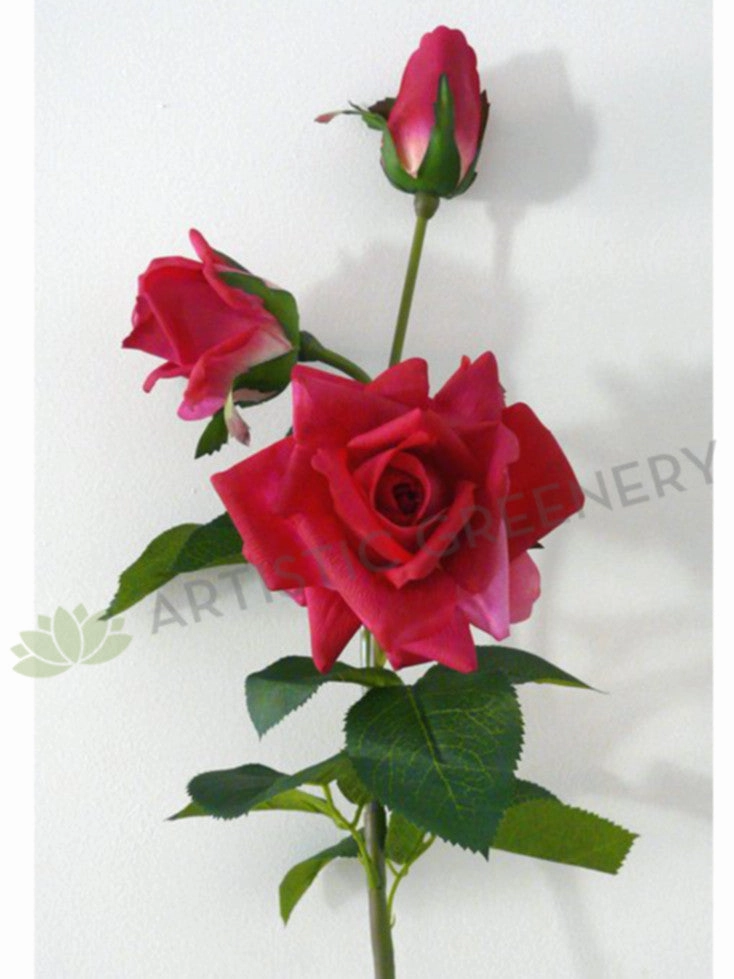 ROSESET139 Real Touch Rose Plant Set 110cm - Custom Made