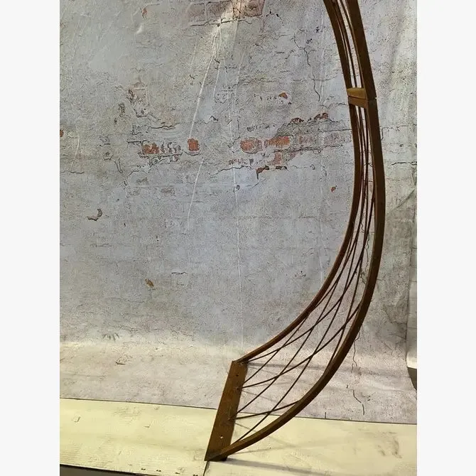 Round Like Metal Circle Arbor Iron Comes Apart No Bolts
