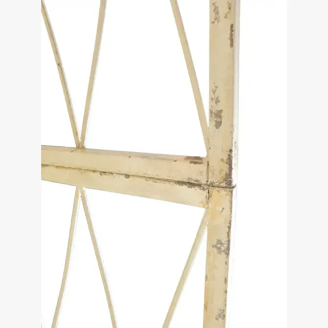 Round Like Metal Circle Arbor Iron Comes Apart No Bolts