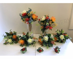 Round Bouquet - Native Flowers - Cherie R outdoor greenery  