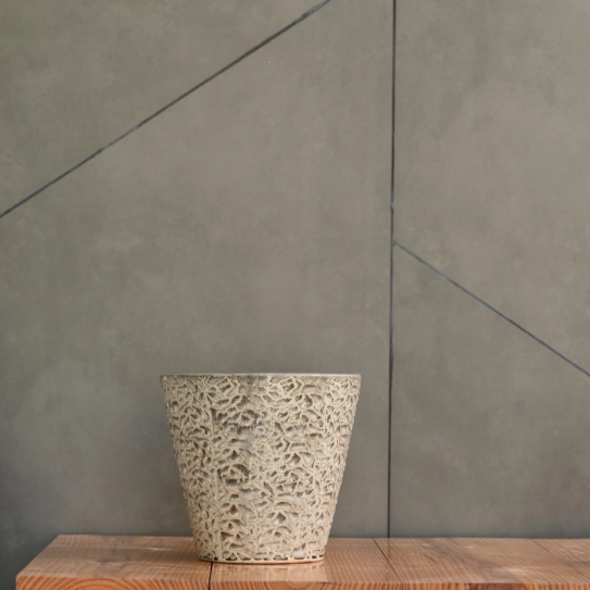 Rustic Ceramic Planter - Contemporary Planter