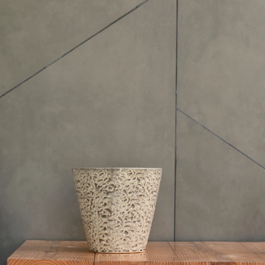 Rustic Ceramic Planter - Contemporary Planter