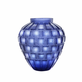 Rythmes - Bleu Vase mini ornamental plant  