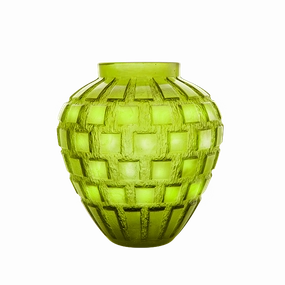 Rythmes - Green Vase mini ornamental plant  