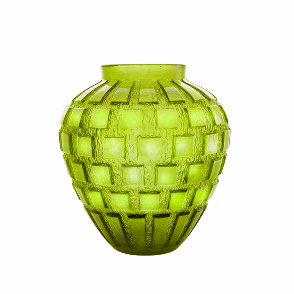 Rythmes - Green Vase mini ornamental plant  