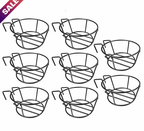 Sat of 8 ring black cactus succulent plant  