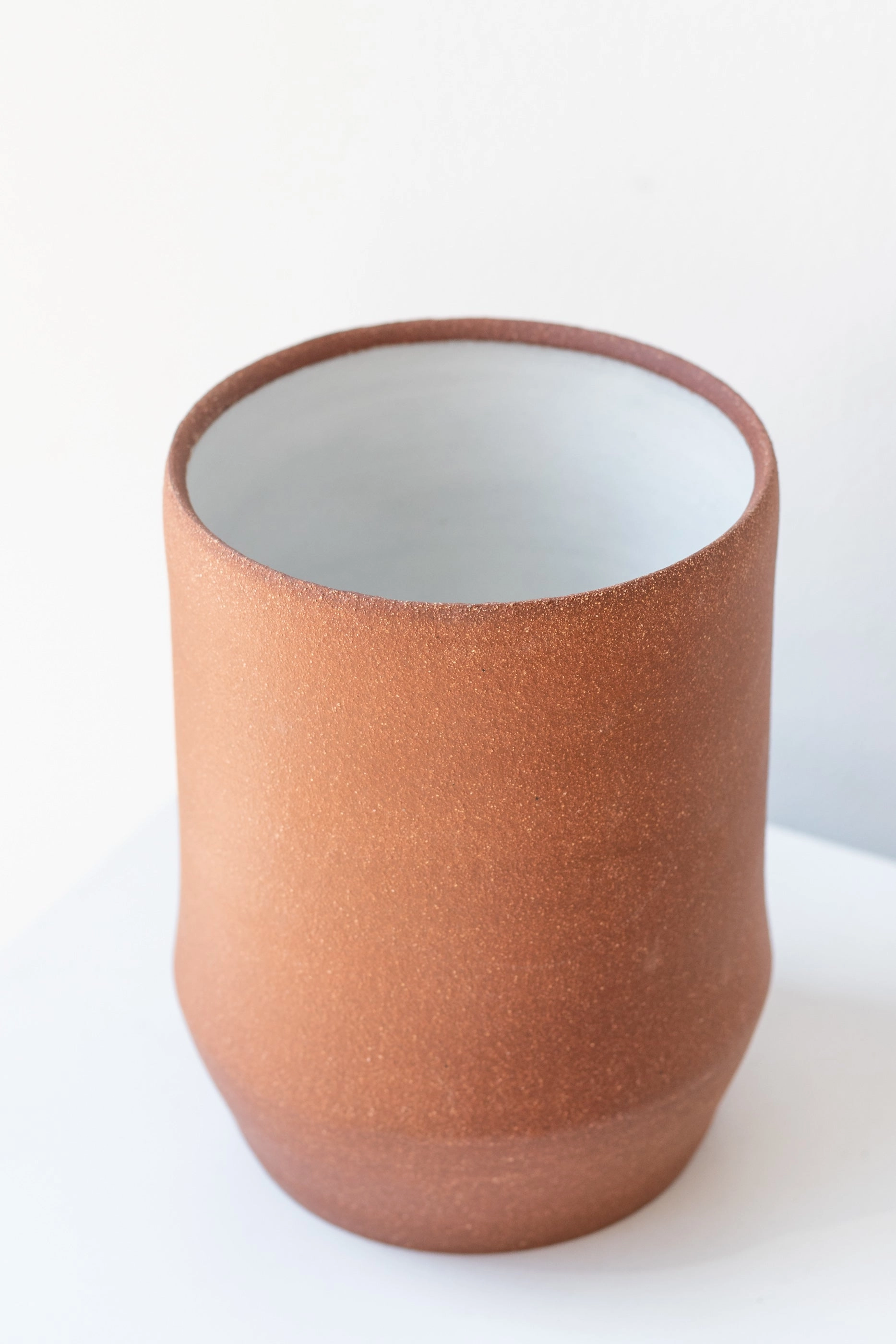 Sauve Vase Brick Stoneware Large