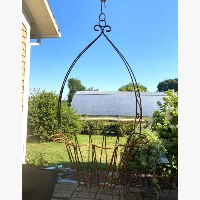 Scalloped Hanging Baskets Set of 3