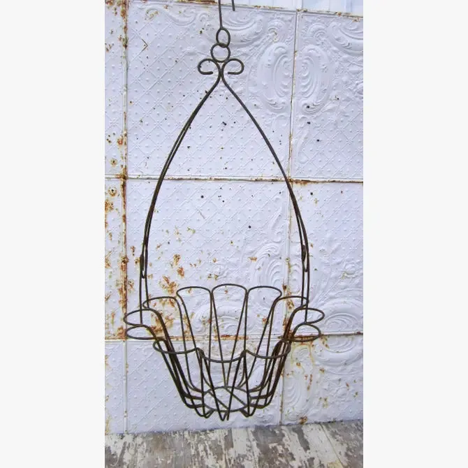 Scalloped Hanging Baskets Set of 3