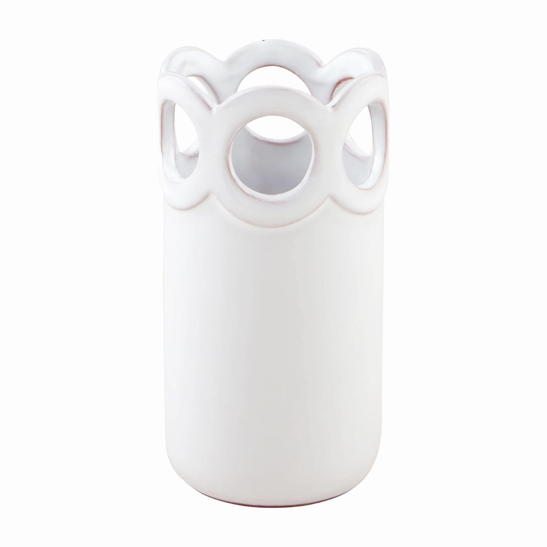 Scalloped Edge Bud Vases