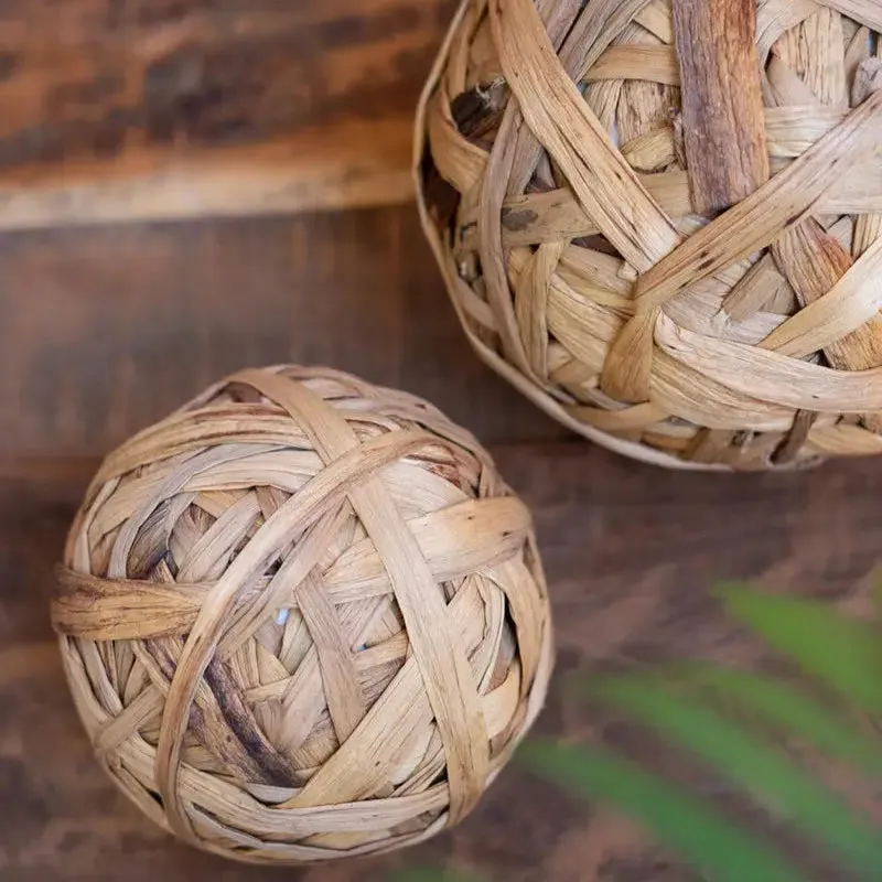 Seagrass Spheres Set